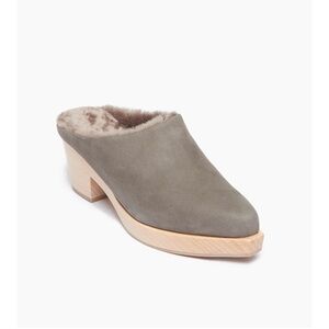 Coclico kera shearling clog nwot